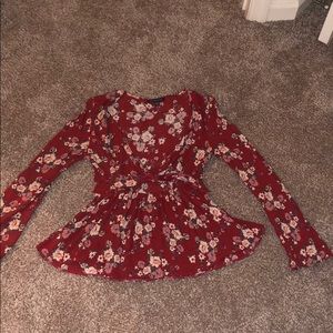 Long sleeve fall top